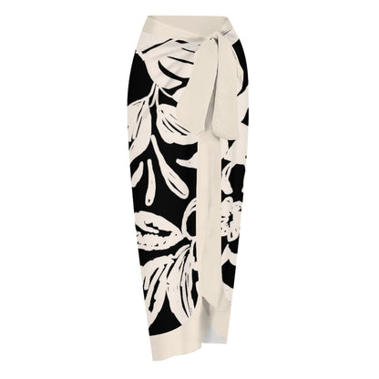 Casual Printed One Piece Swimsuit And Cover Up 2306102172