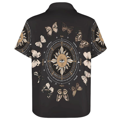 Men's Fashion Casual Printed Short Sleeve Shirts 2306101047