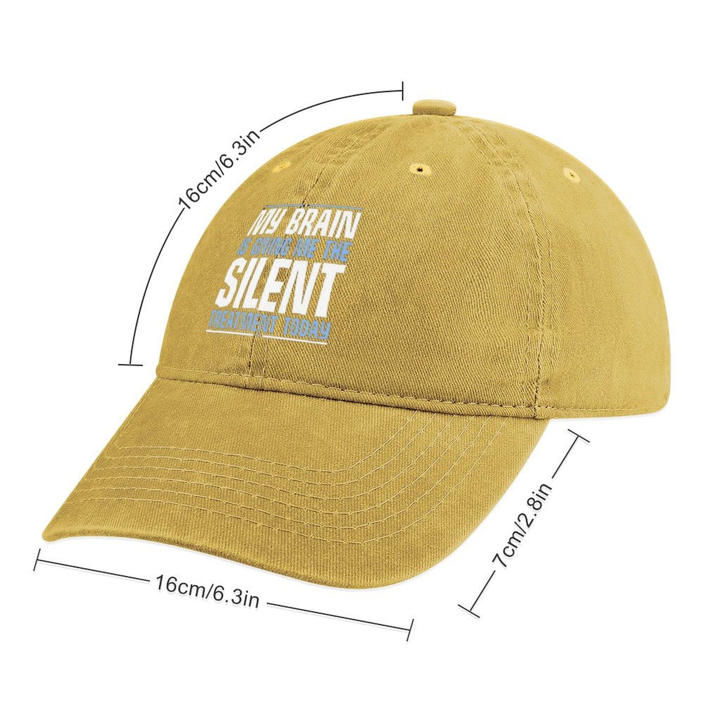 JOC Washed Denim Baseball Cap 2305103317
