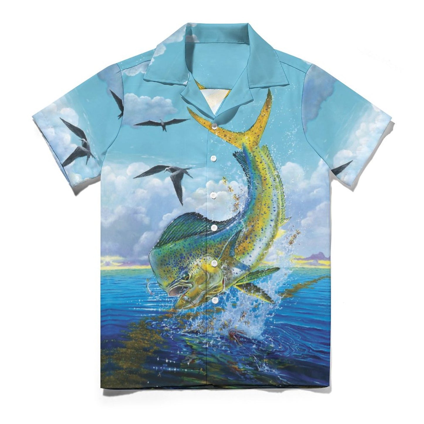 Men Hawaiian Casual Short Sleeve Shirt 2305106550