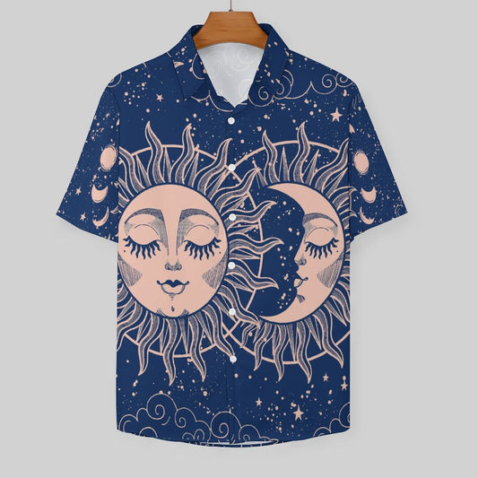Men's Fashion Casual Printed Short Sleeve Shirts 2306100965
