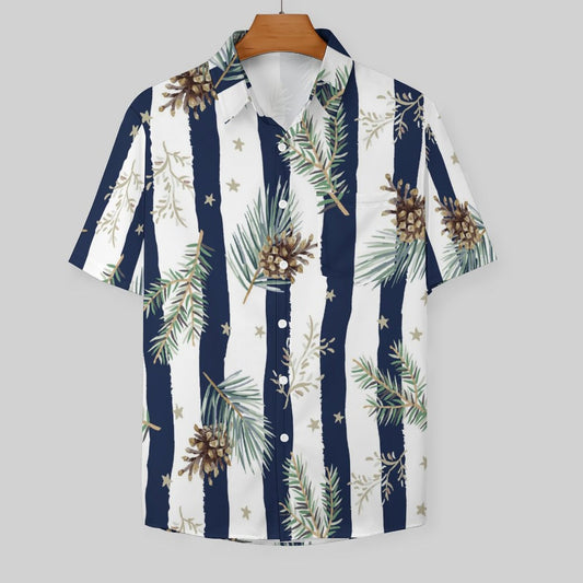 Men's Hawaiian Print Resort Shirt 2304102770