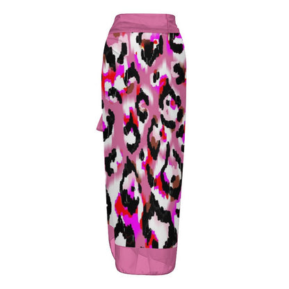 Casual Printed One-Piece Swimsuit And Cover Up 2305102684