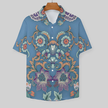 Men's Fashion Casual Printed Short Sleeve Shirts 2306100464