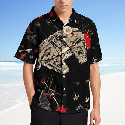 Men's Fashion Casual Printed Short Sleeve Shirts 2306101604