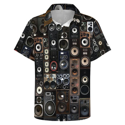 Men's Fashion Casual Printed Short Sleeve Shirts 2306101727