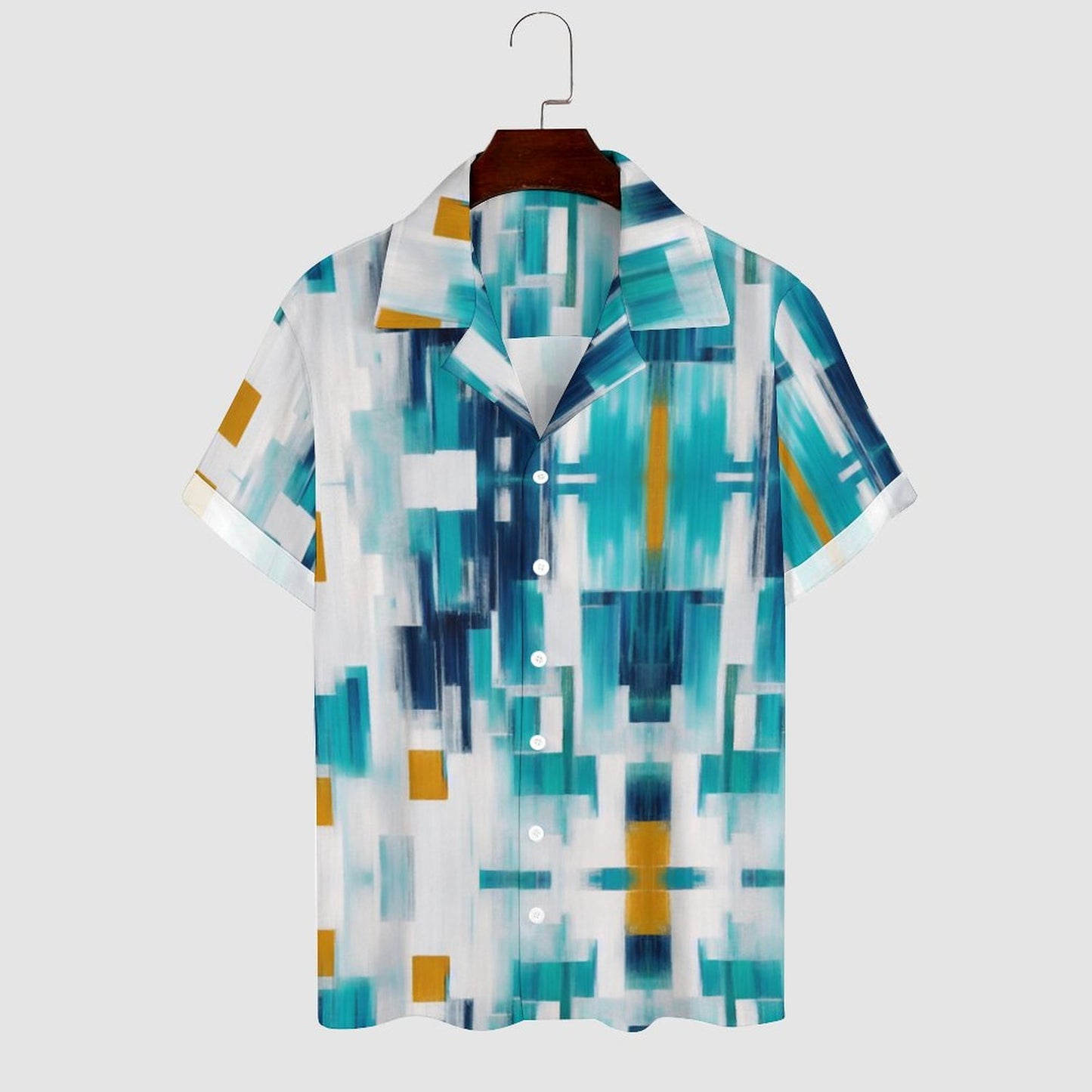 Men's Hawaiian Casual Short Sleeve Shirt 2305101703