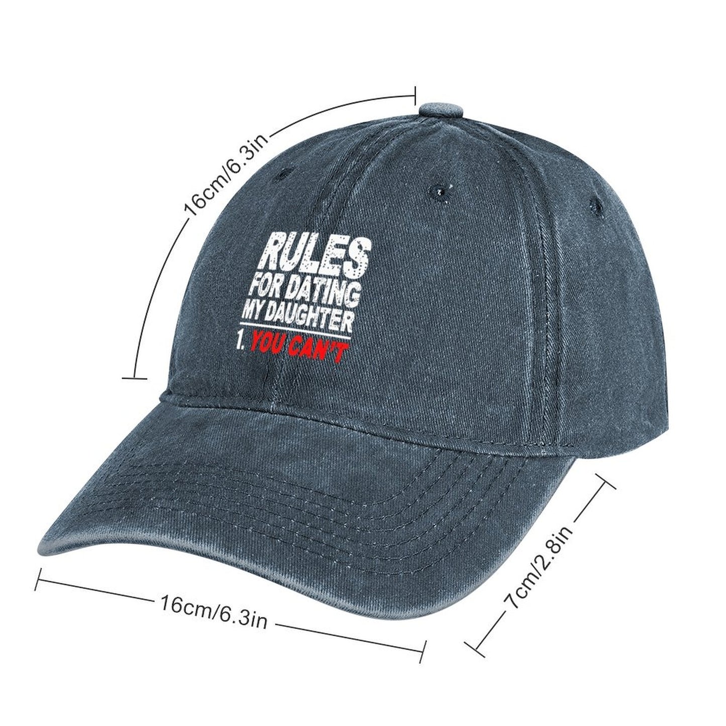 JOC Washed Denim Baseball Cap 2305102548