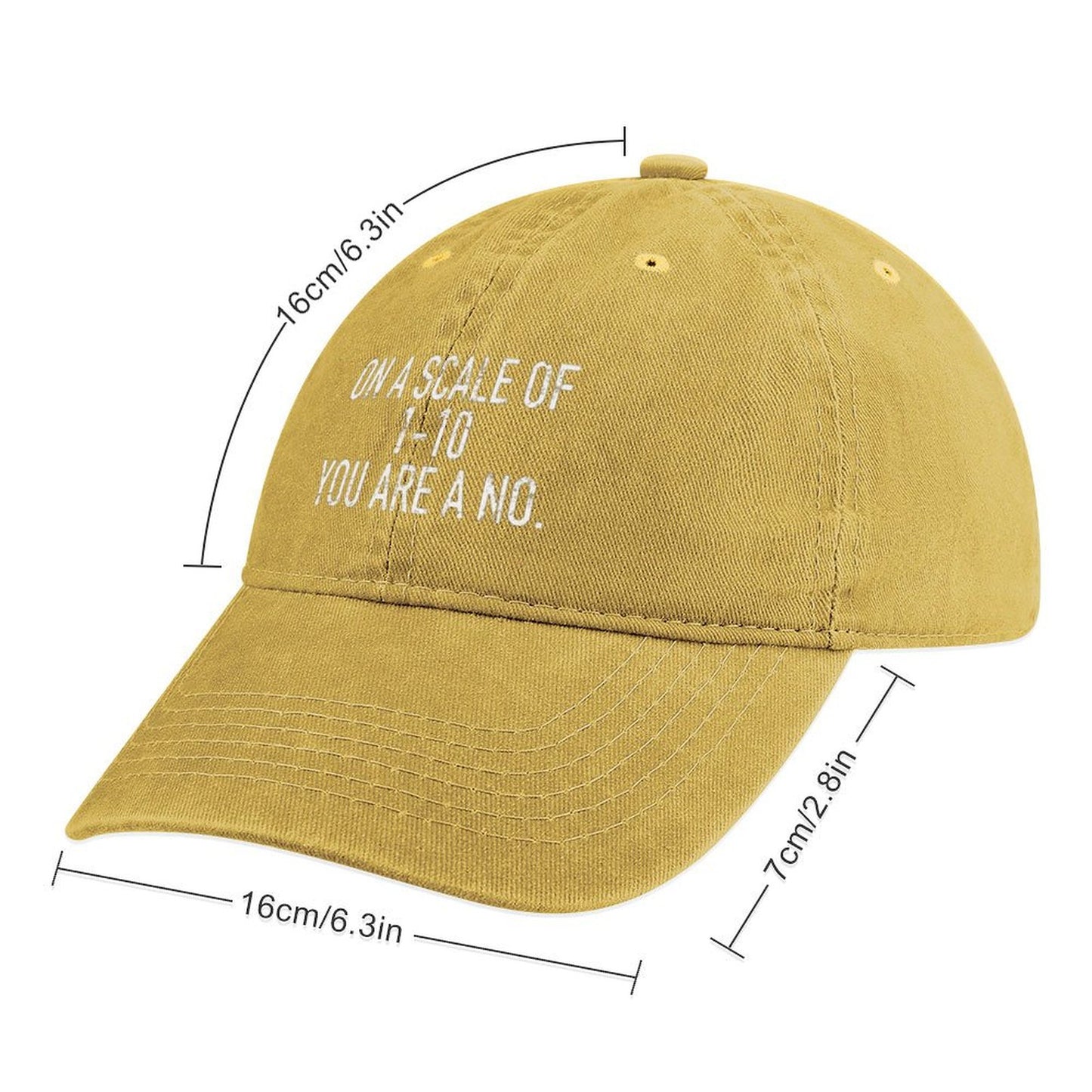JOC Washed Denim Baseball Cap 2305103312