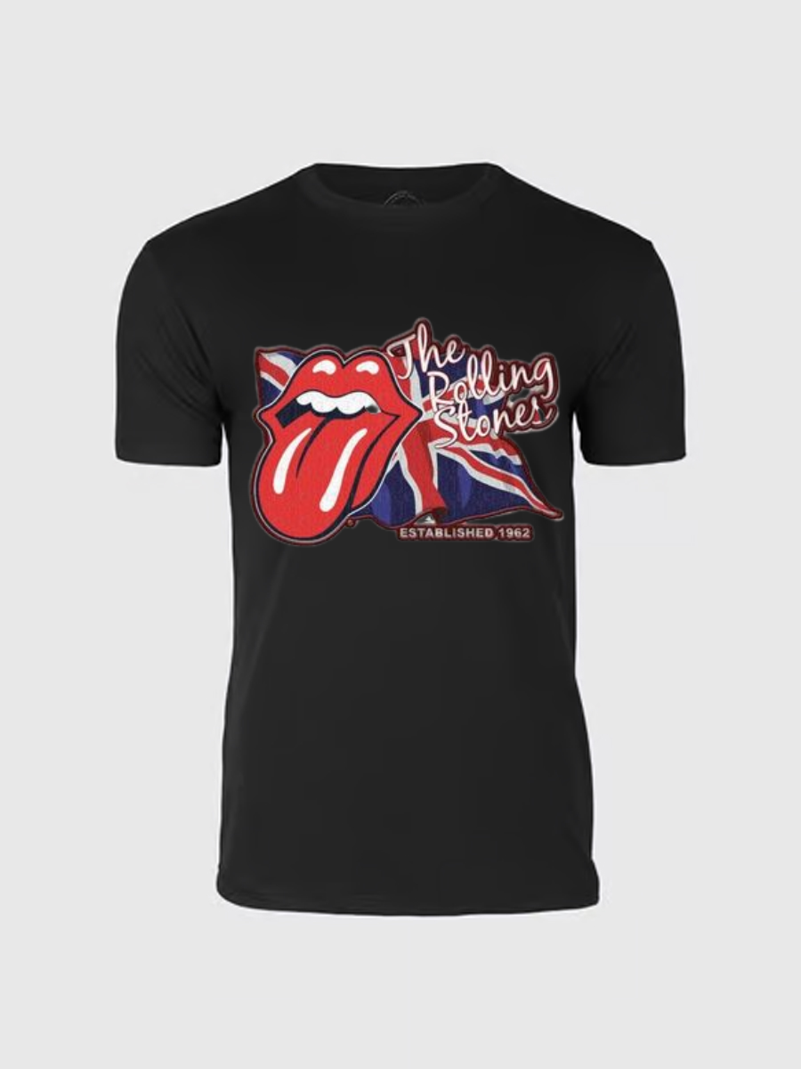 Unisex Round Neck Casual Printed Short Sleeve T-Shirt