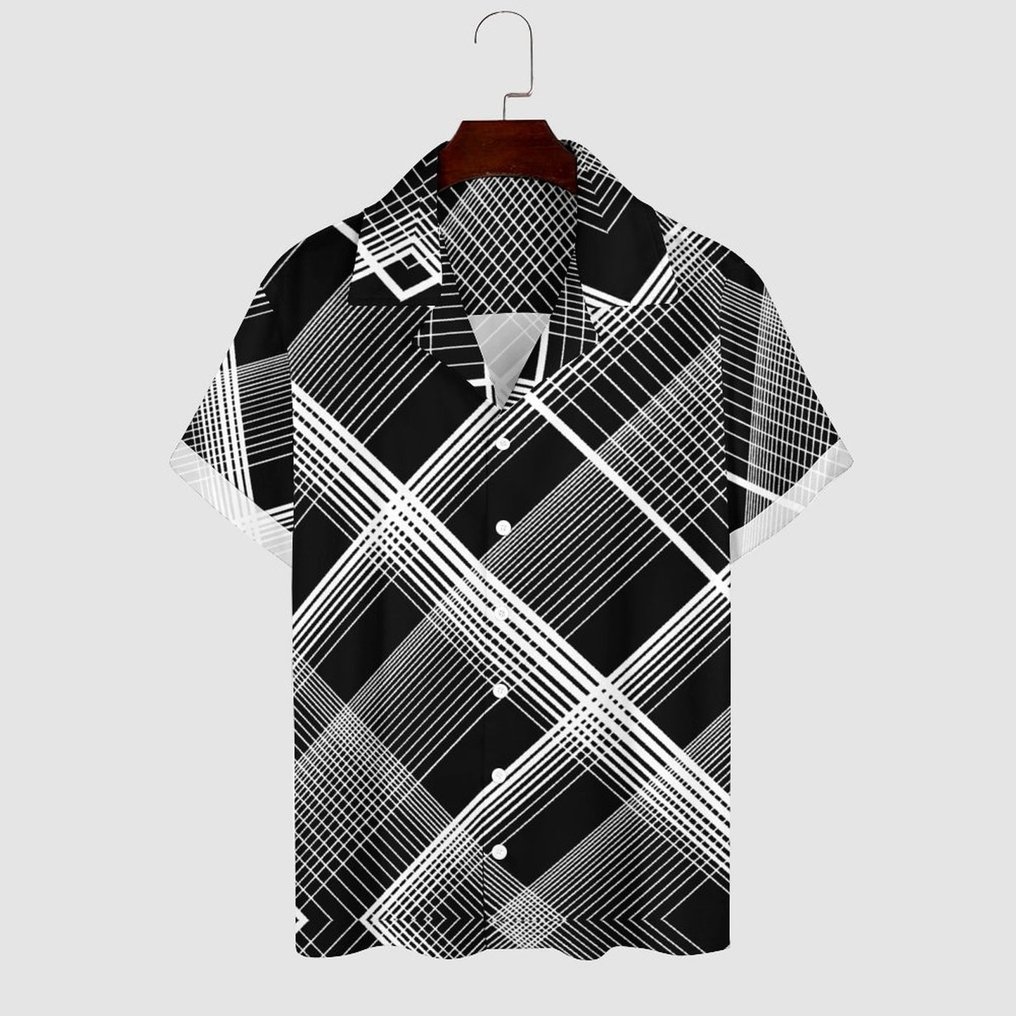 Men Hawaiian Casual Short Sleeve Shirt 2307100354