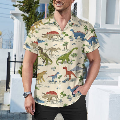 Men's Hawaiian Casual Short Sleeve Shirt 2305102326
