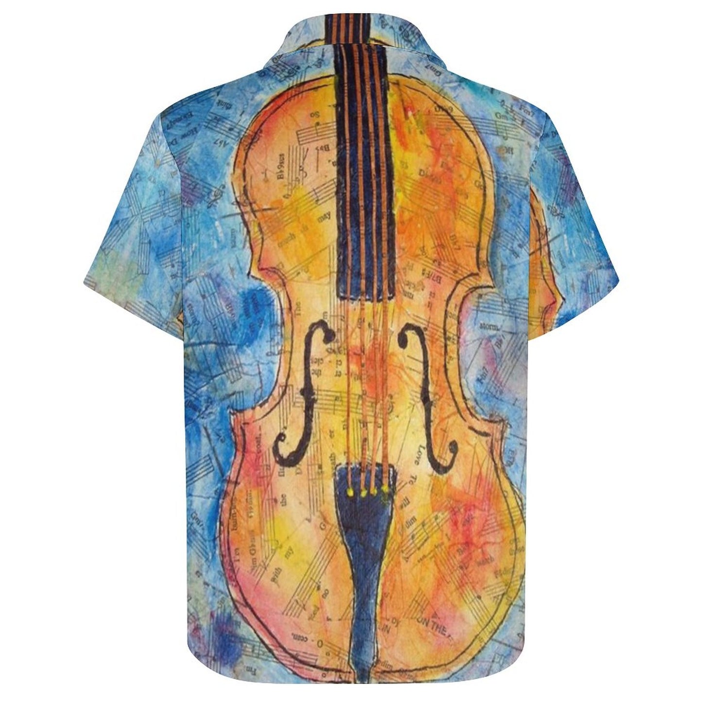 Men's Hawaiian Print Resort Shirt 2305102032
