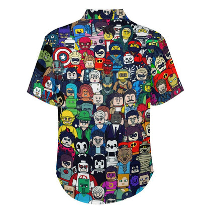 Men's Hawaiian Casual Short Sleeve Shirt 2306103342