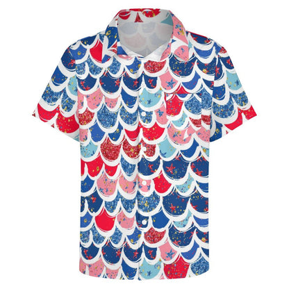 Men's Hawaiian Casual Short Sleeve Shirt 2306103352