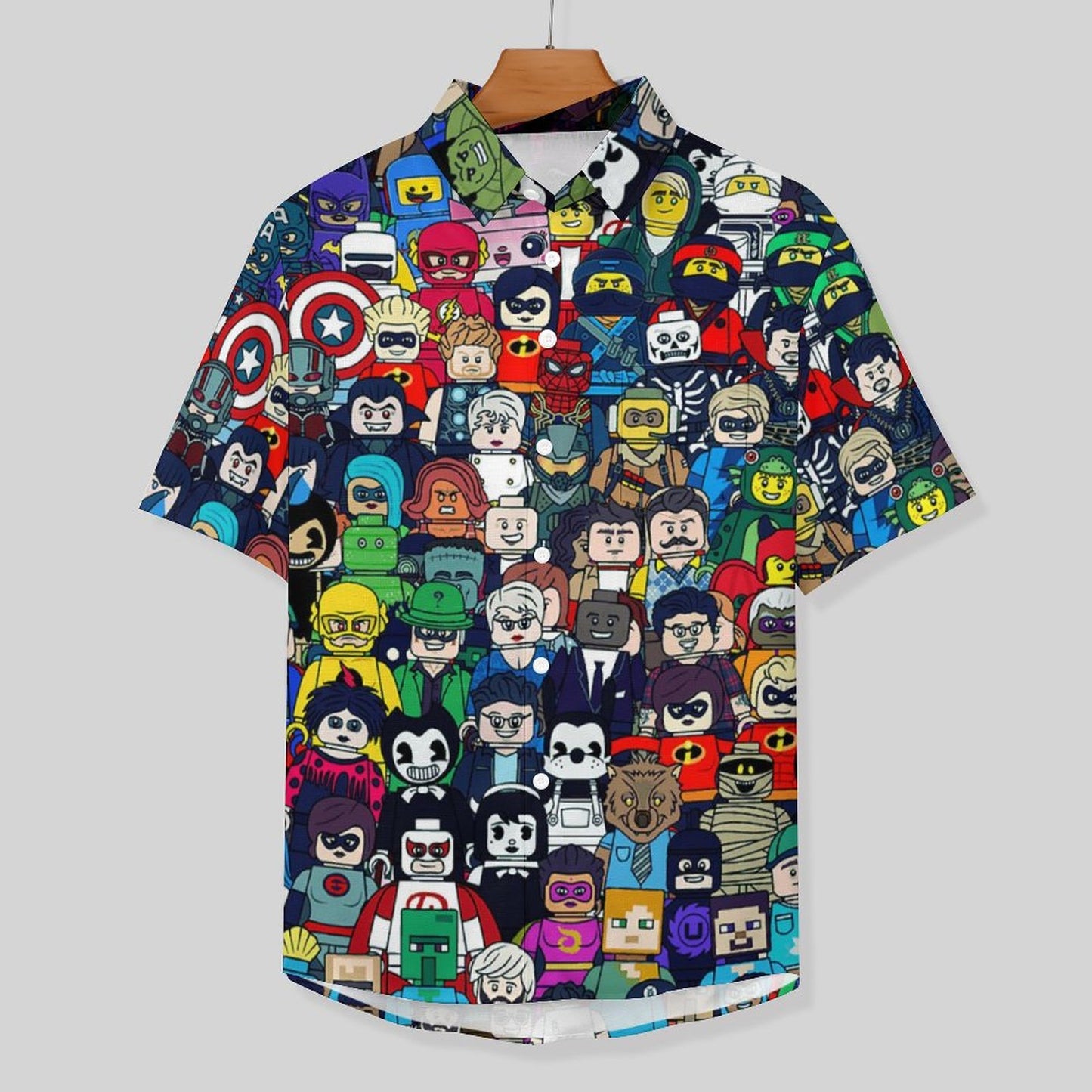 Men's Hawaiian Casual Short Sleeve Shirt 2306103342