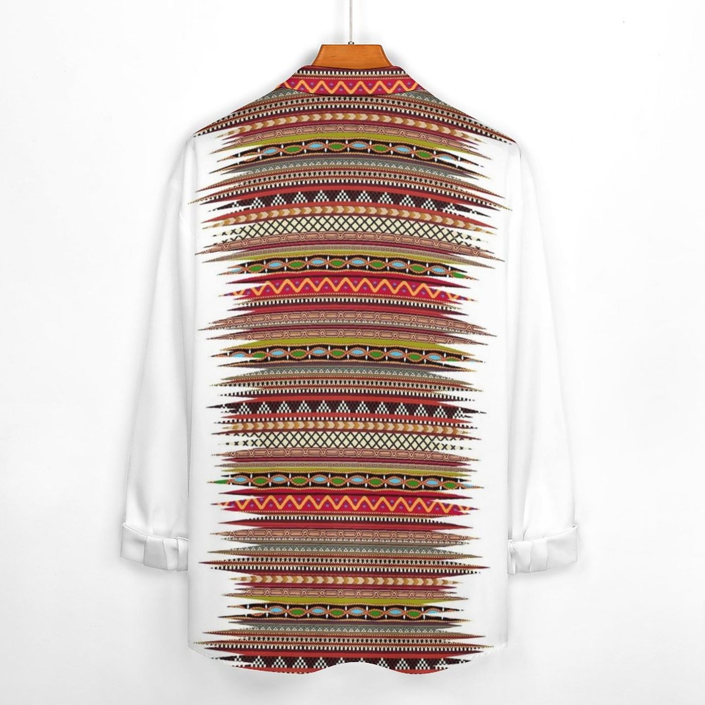 Men's Casual Printed Long Sleeve Shirt 2306103093
