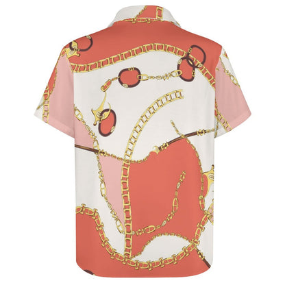 Men's Fashion Casual Printed Short Sleeve Shirts 2306100789