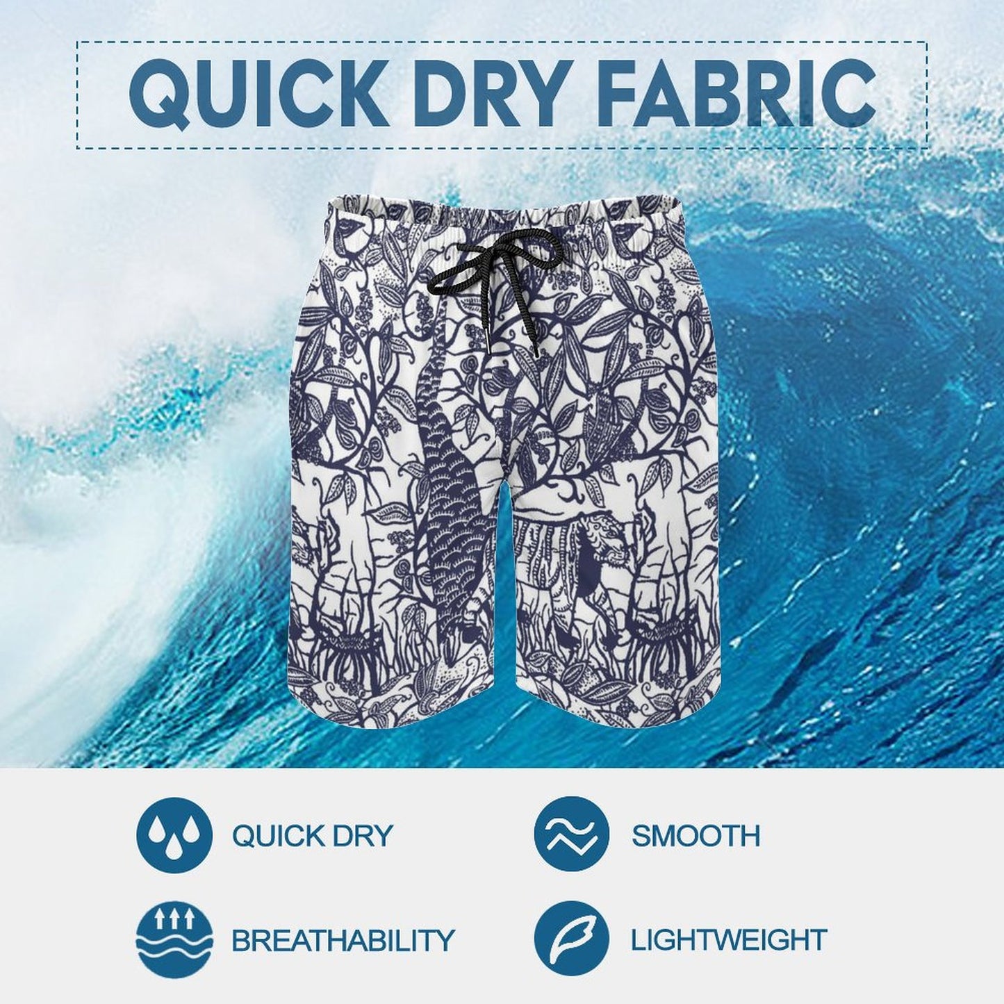 Men's sports fashion beach shorts 2305102358