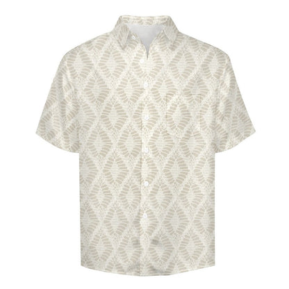 Men's Hawaiian Print Lapel Shirt 2304103746