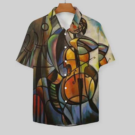 Men's Hawaiian Print Resort Shirt 2305102021