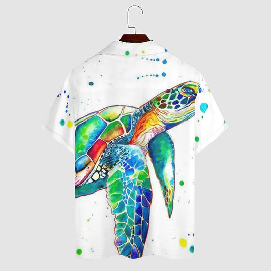 Men's Hawaiian Casual Short Sleeve Shirt 2305101812