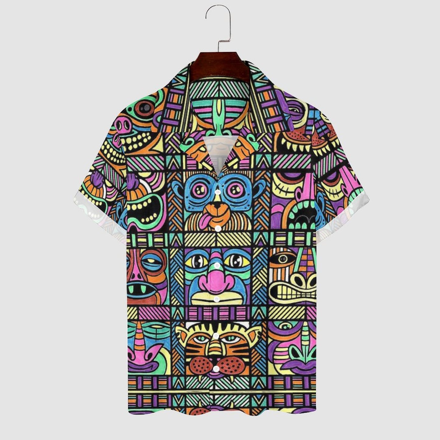 Men's Hawaiian Casual Short Sleeve Shirt 2305102398