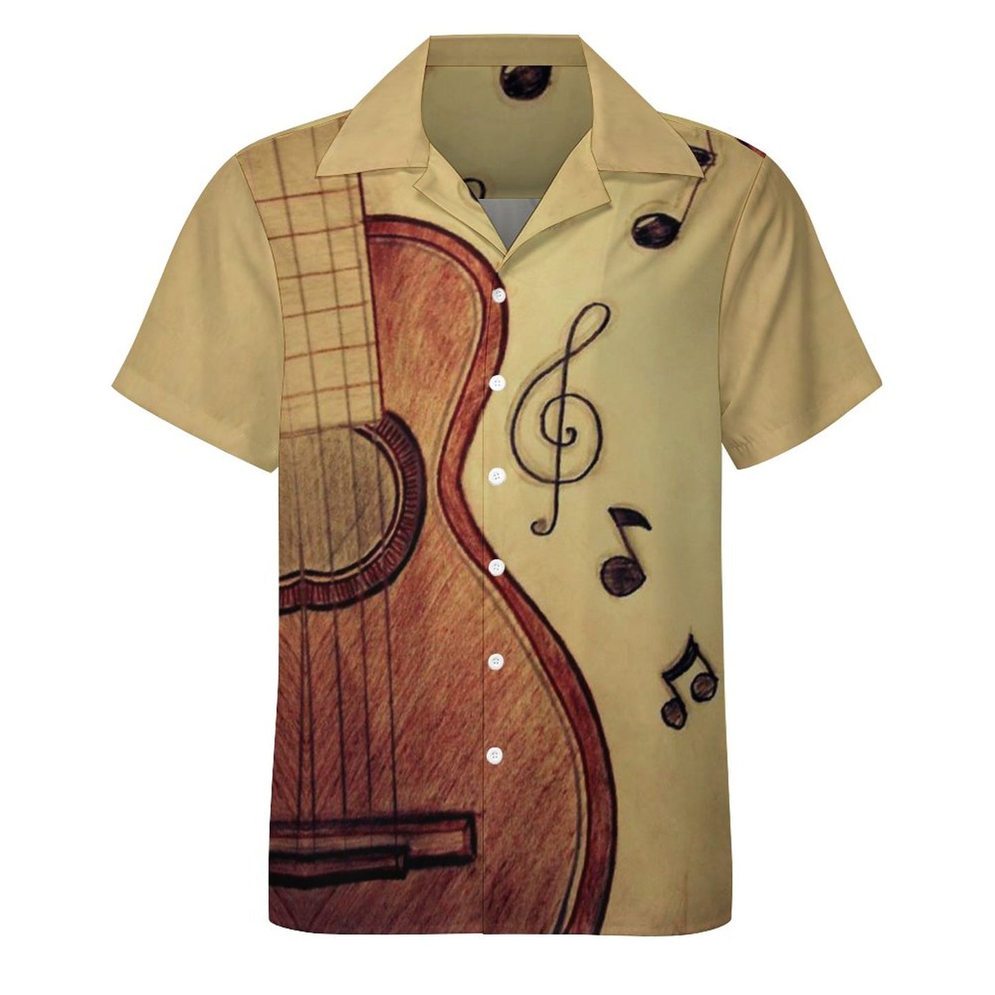 Men's Hawaiian Print Casual Shirt 2304106743