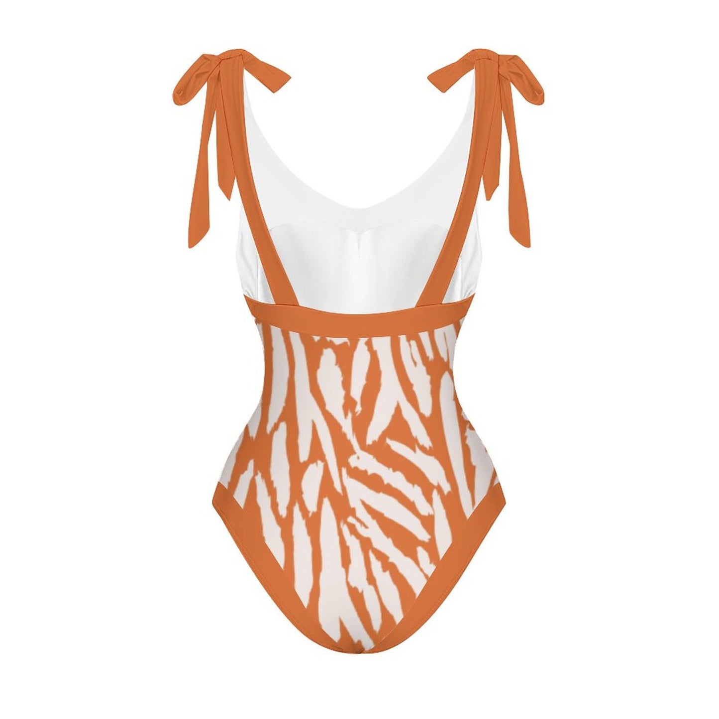 Casual Printed One-Piece Swimsuit And Cover Up 2305104032
