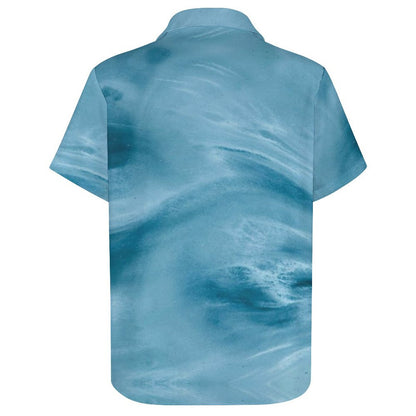Men's Hawaiian Print Resort Shirt 2304109876