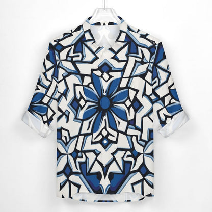 Men's Casual Printed Long Sleeve Shirt 2306103089