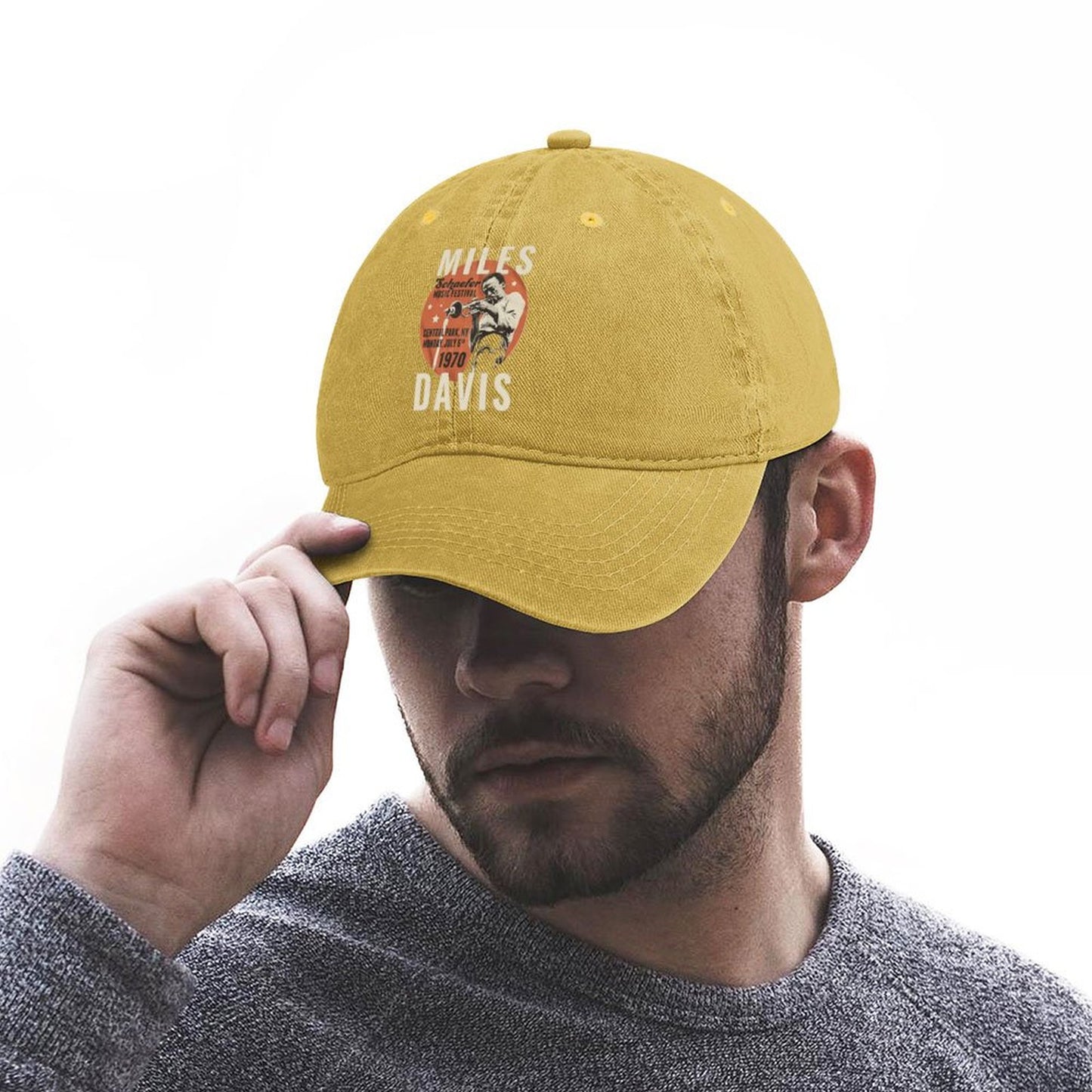 JOC Washed Denim Baseball Cap 2305101877