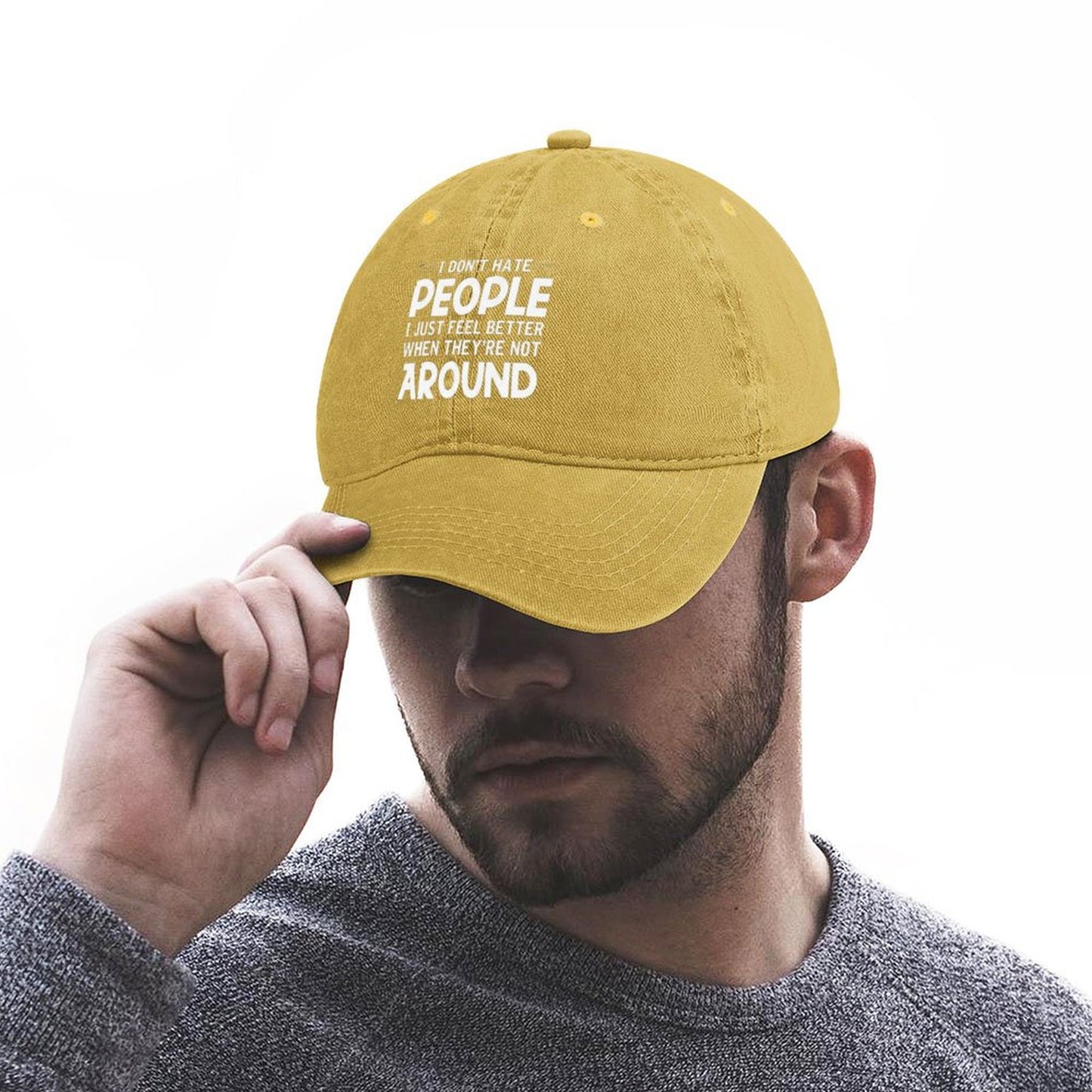 JOC Washed Denim Baseball Cap 2305103302