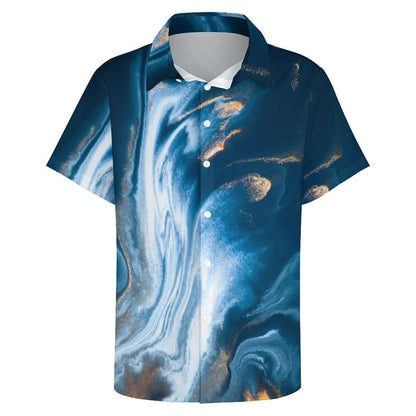 Men's Hawaiian Print Resort Shirt 2304109869