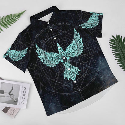 Men's Fashion Casual Printed Short Sleeve Shirts 2306101392