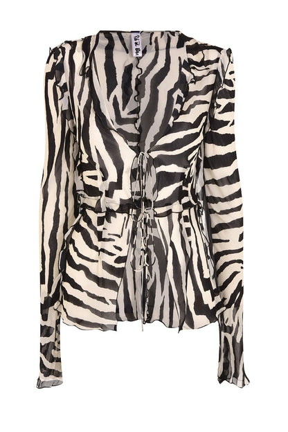 Abstract Foral Print Statement Colour Set