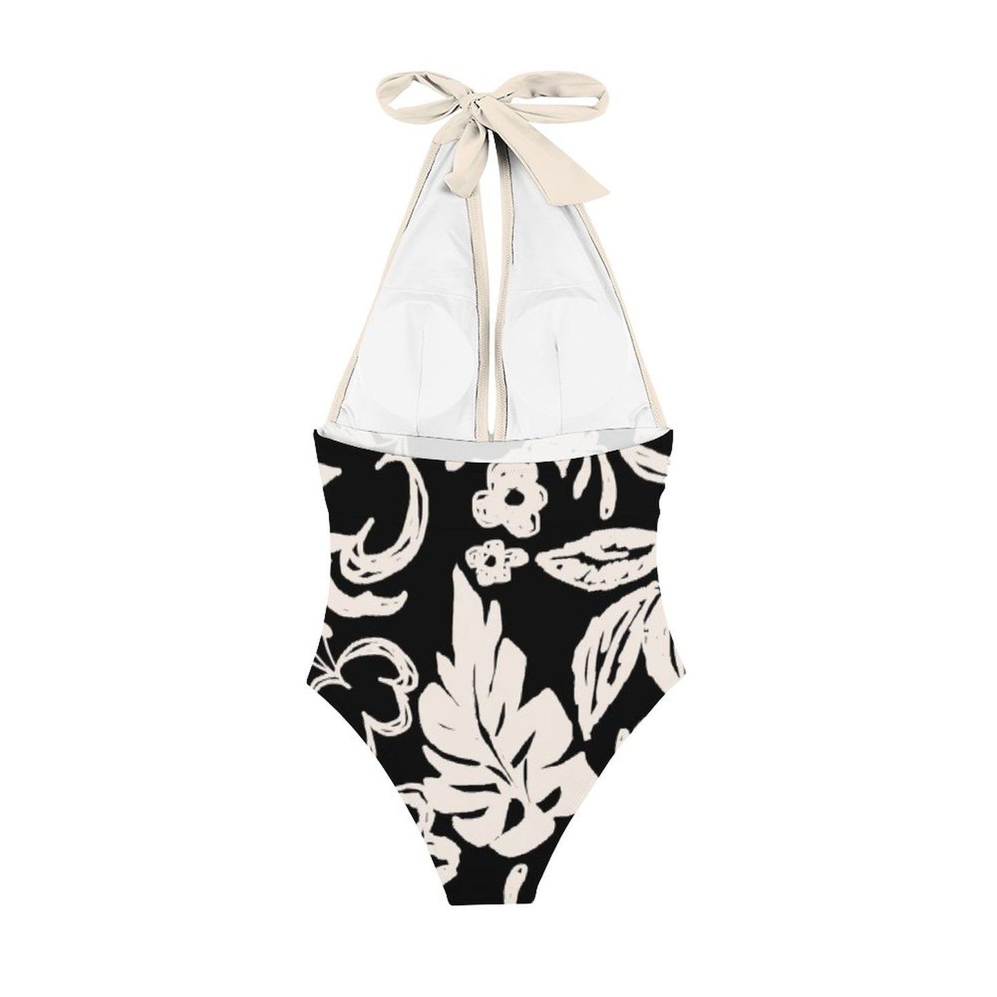 Casual Printed One Piece Swimsuit And Cover Up 2306102172