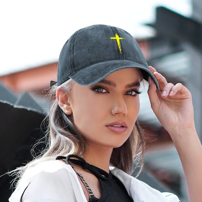 JOC Washed Denim Baseball Cap 2305101876