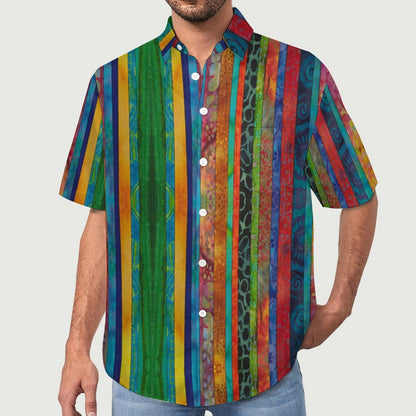 Men's Hawaiian Casual Short Sleeve Shirt 2306104246