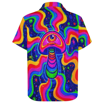 Men's Fashion Casual Printed Short Sleeve Shirts 2306104434