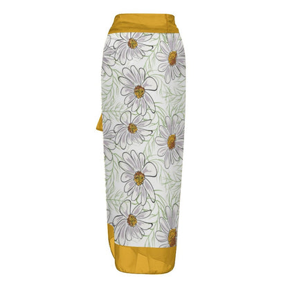Casual Printed One-Piece Swimsuit And Cover Up 2305102677