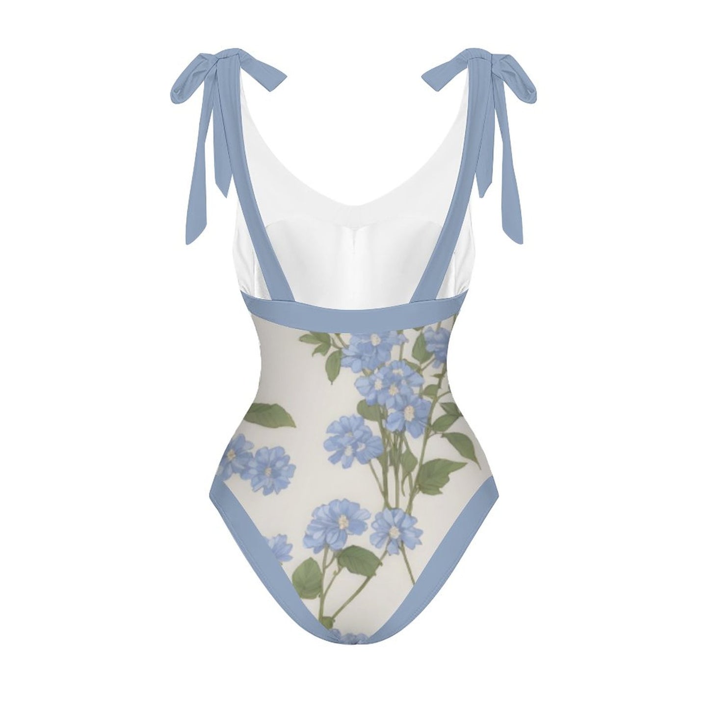 Casual Printed One-Piece Swimsuit And Cover Up 2305102454