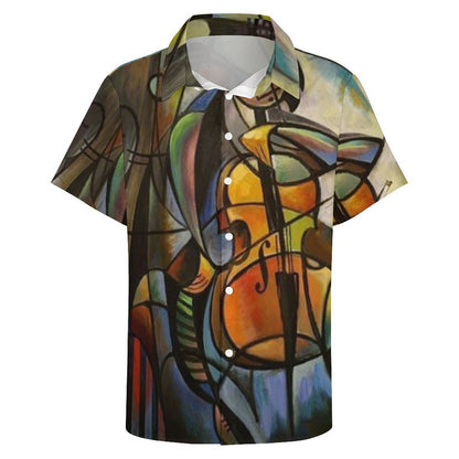 Men's Hawaiian Print Resort Shirt 2305102021