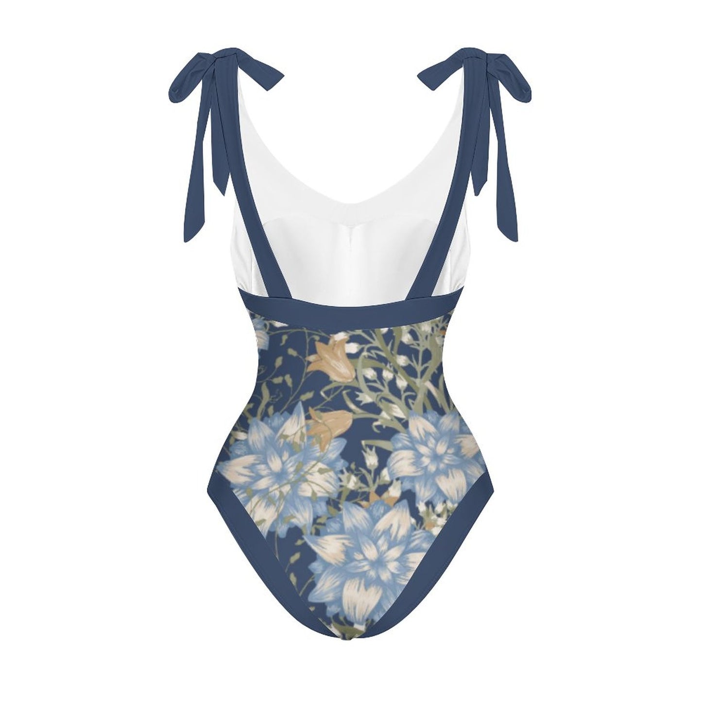 Casual Printed One-Piece Swimsuit And Cover Up 2305102663
