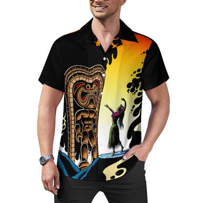 Men's Hawaiian Casual Short Sleeve Shirt 2305102384