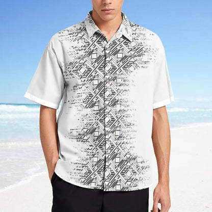 Men's Fashion Casual Printed Short Sleeve Shirts 2306102199