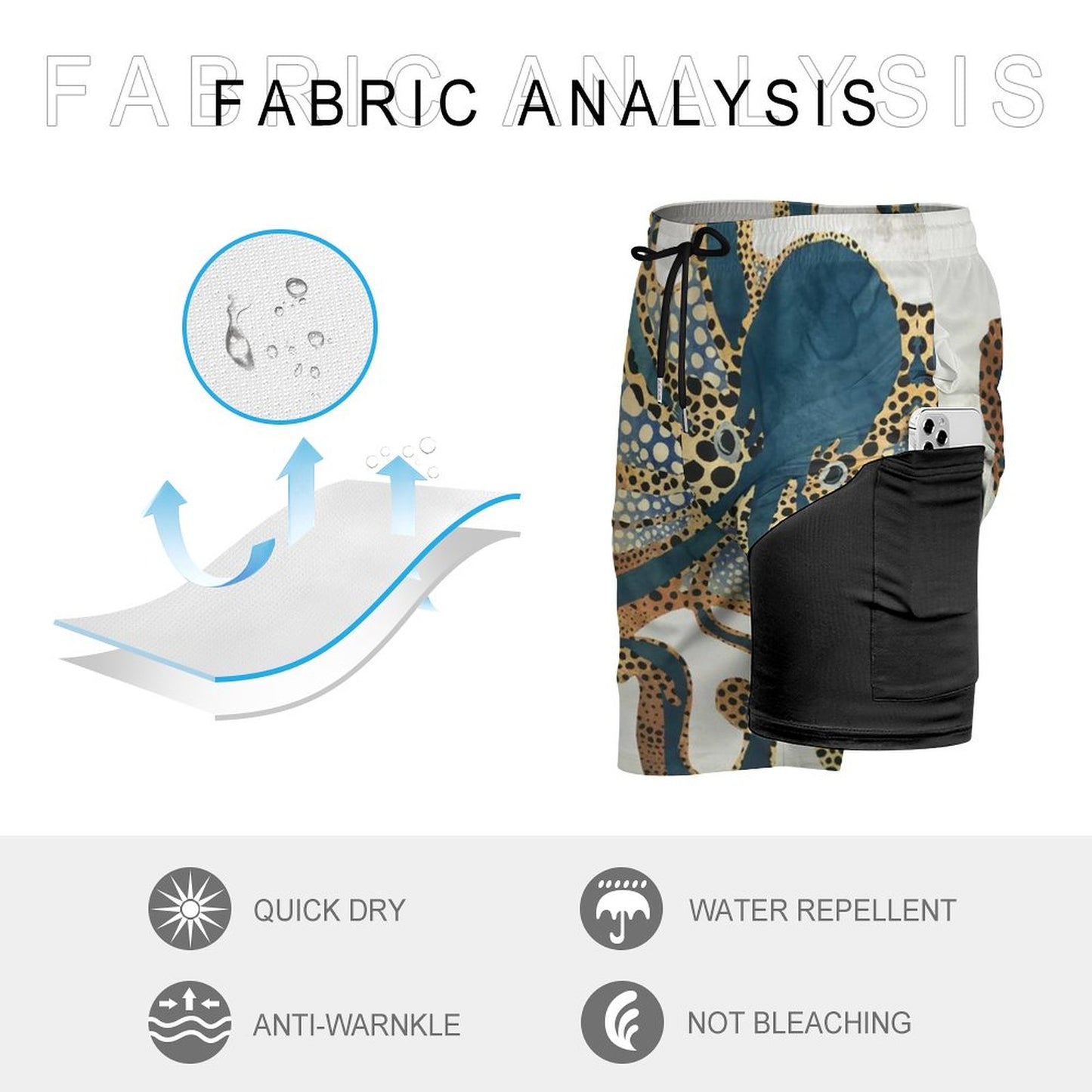 Men's sports fashion beach shorts 2304103715