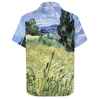 Men's Hawaiian Print Resort Shirt 2305101785
