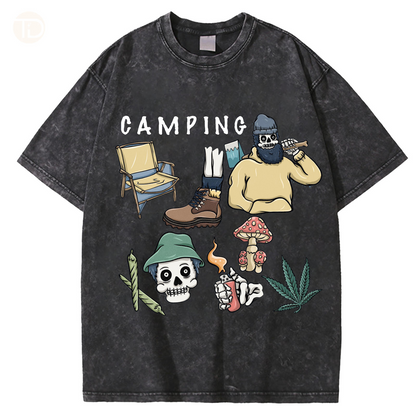 Unisex Vintage Wash Denim T-Shirts