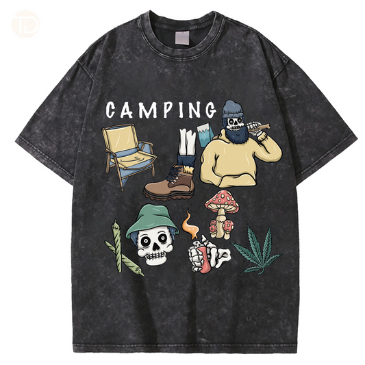 Unisex Vintage Wash Denim T-Shirts